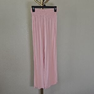 Forever 21 Peach Wide-Leg Pants